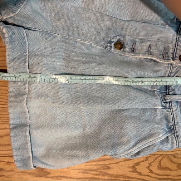 Sézane Light Blue Denim Shorts - Picture 5 of 8